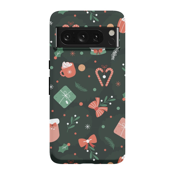 Pixel 8 Pro StrongFit Christmas Objects by ArtsCase
