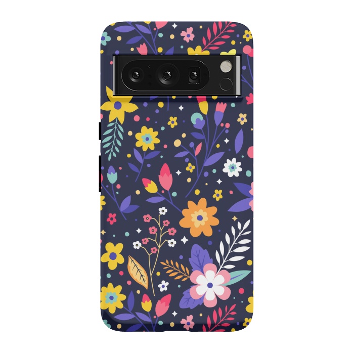 Pixel 8 Pro StrongFit Beautifull Flowers with Vibrant Colors by ArtsCase