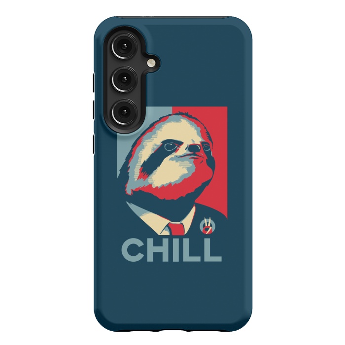 Galaxy S24 Plus StrongFit Sloth For President by Grant Stephen Shepley