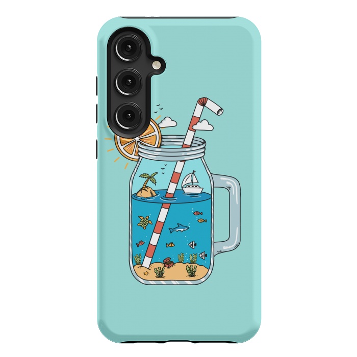 Galaxy S24 Plus StrongFit Drink Landscape by Coffee Man