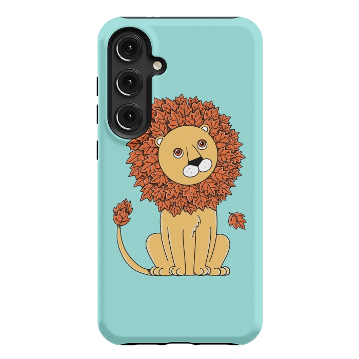 Galaxy S24 Plus StrongFit Lion by Coffee Man