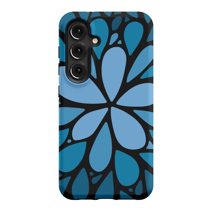 Galaxy S24 StrongFit Water Flower by Majoih