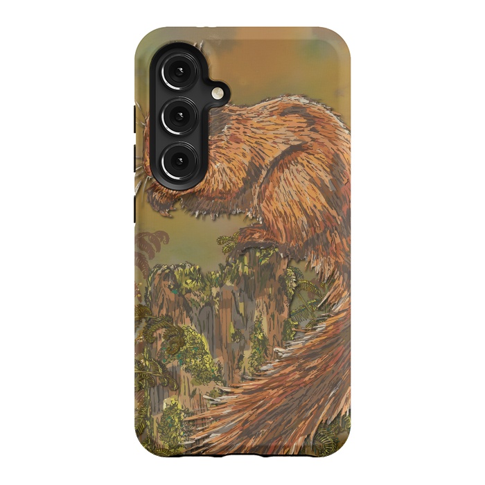 Galaxy S24 StrongFit September Squirrel by Lotti Brown