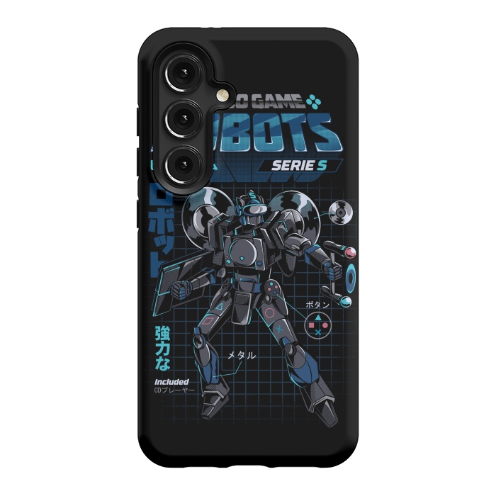 Galaxy S24 StrongFit Video Game Robot - Model S by Ilustrata