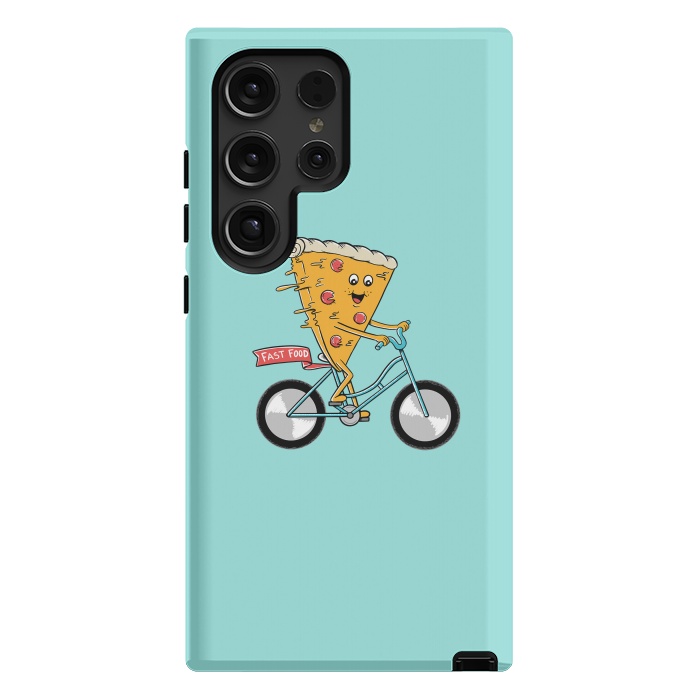 Galaxy S24 Ultra StrongFit Pizza Fast Food by Coffee Man