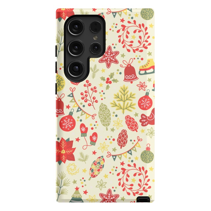 Galaxy S24 Ultra StrongFit Beautiful bells for christmas by ArtsCase