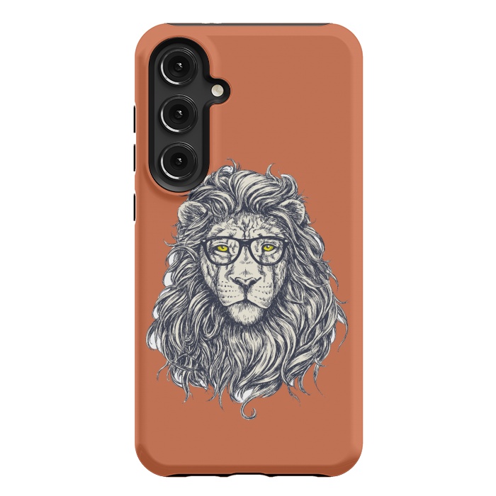 Galaxy S24 Plus StrongFit Hipster Lion by Winston