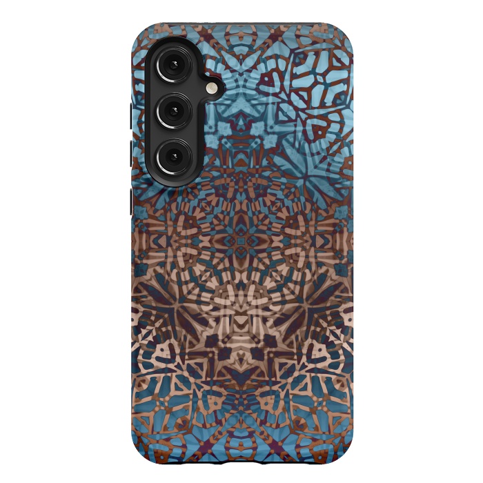 Galaxy S24 Plus StrongFit Ethnic Tribal Pattern G329 by Medusa GraphicArt