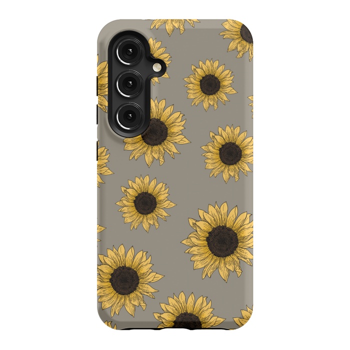 Galaxy S24 StrongFit Sunflowers by Jms