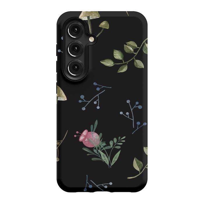 Galaxy S24 StrongFit flower pattern cc by haroulita