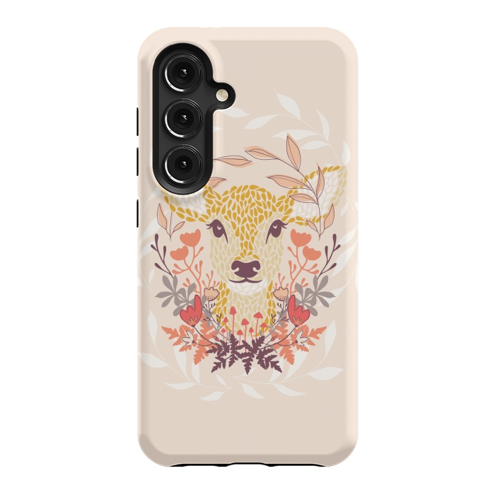 Galaxy S24 StrongFit Oh Deer by Melissa Lee