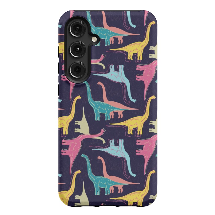 Galaxy S24 Plus StrongFit Rubberneckers - Midnight Blue by Melissa Lee