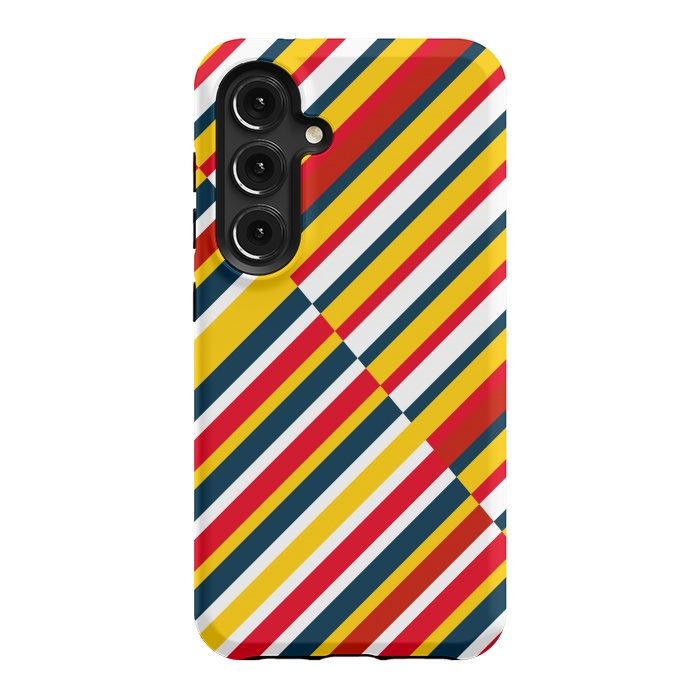 Galaxy S24 StrongFit Bohemian Striped by TMSarts