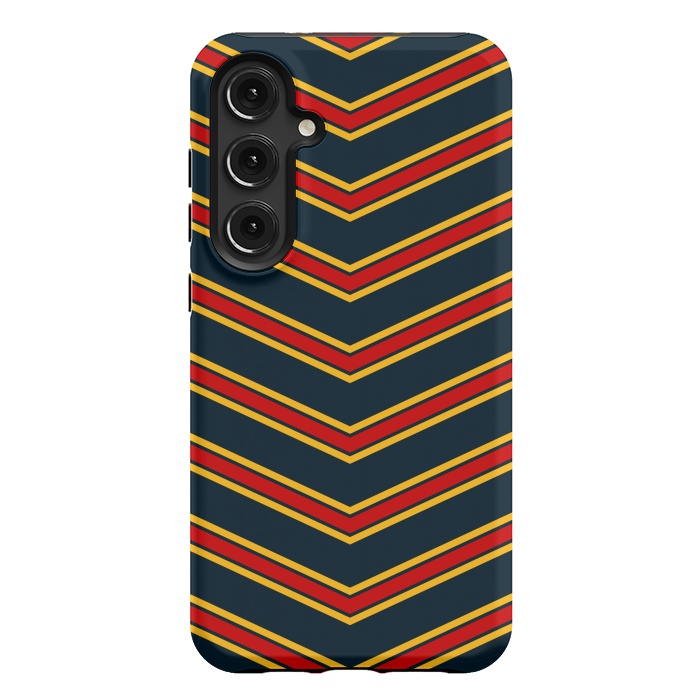 Galaxy S24 Plus StrongFit Reflective Chevrons by TMSarts