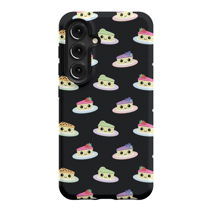 Galaxy S24 StrongFit Cheesecake pattern by Laura Nagel