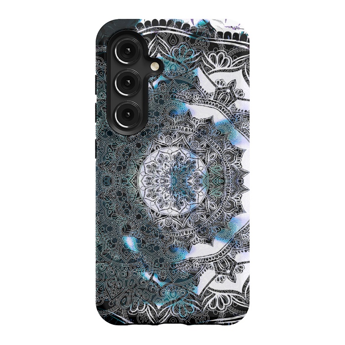 Galaxy S24 StrongFit Ink tie dye mandala by Oana 