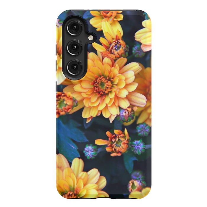 Galaxy S24 Plus StrongFit Chrysanthemums by Winston