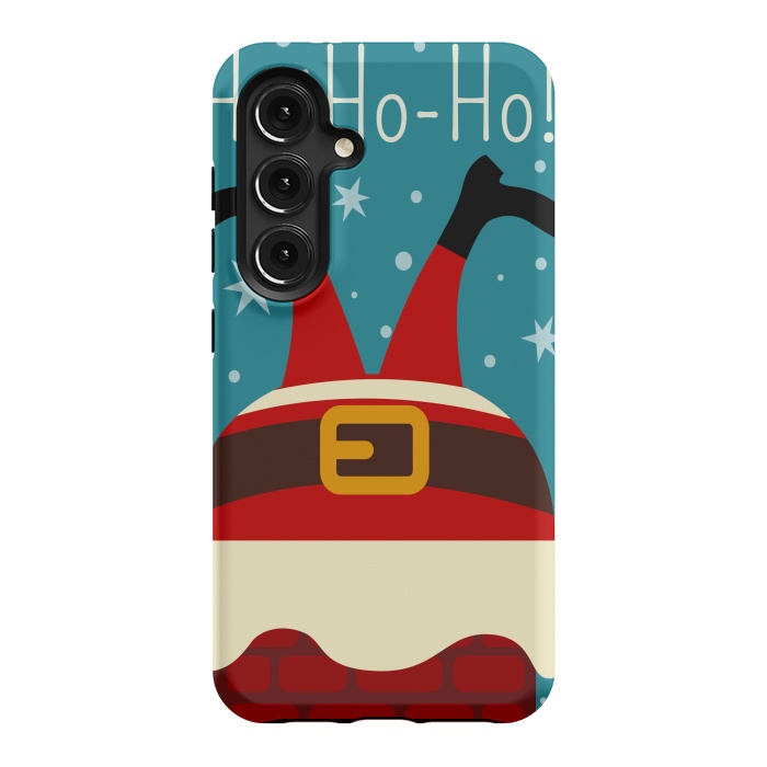 Galaxy S24 StrongFit cute funny santa by haroulita