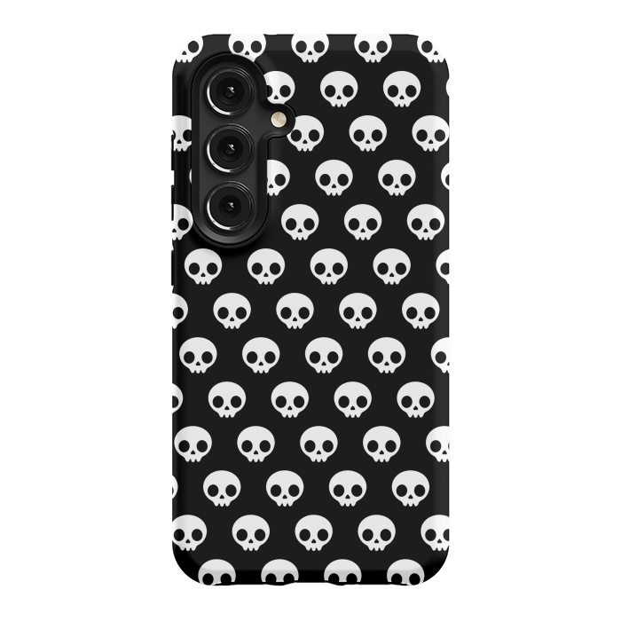 Galaxy S24 StrongFit Cute skulls by Laura Nagel