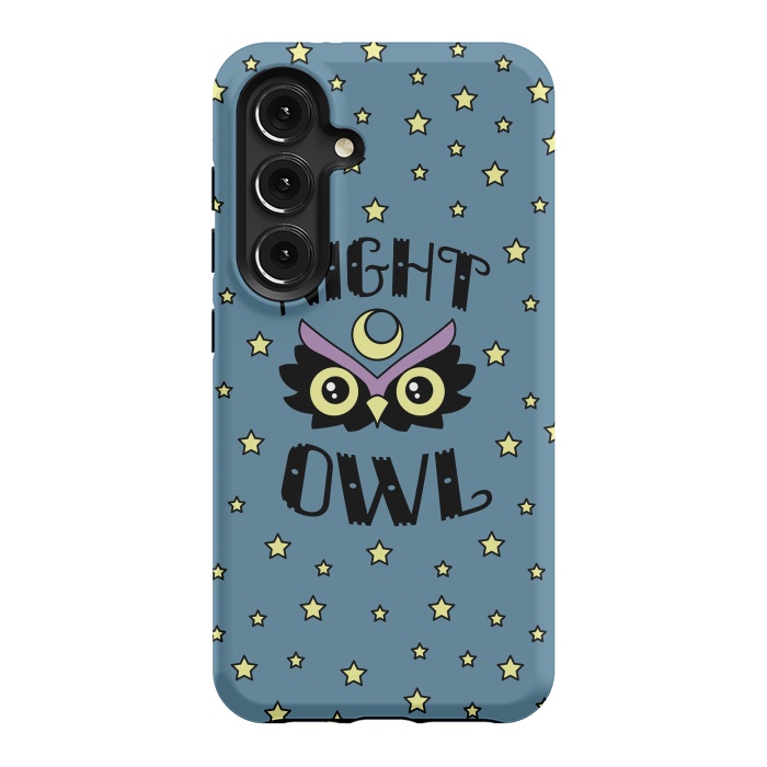 Galaxy S24 StrongFit Night owl by Laura Nagel