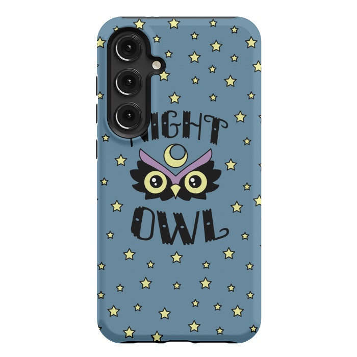 Galaxy S24 Plus StrongFit Night owl by Laura Nagel