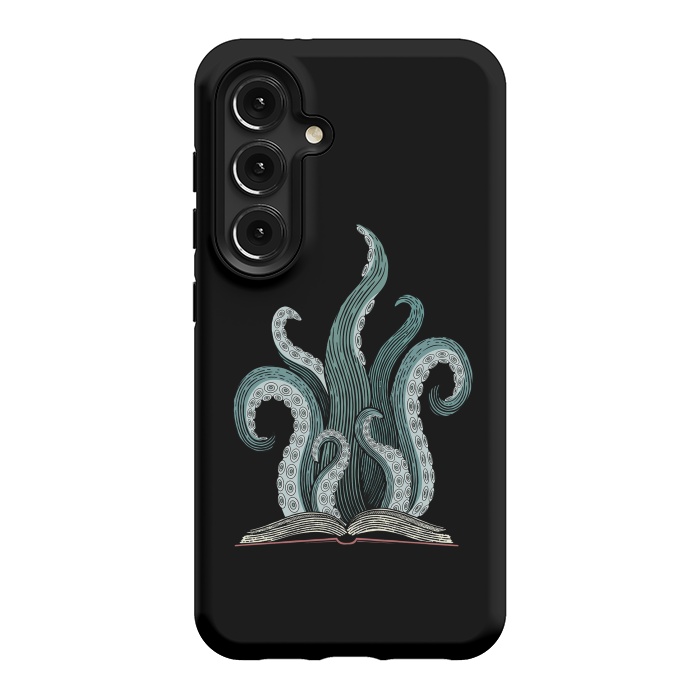 Galaxy S24 StrongFit tentacle book by Laura Nagel