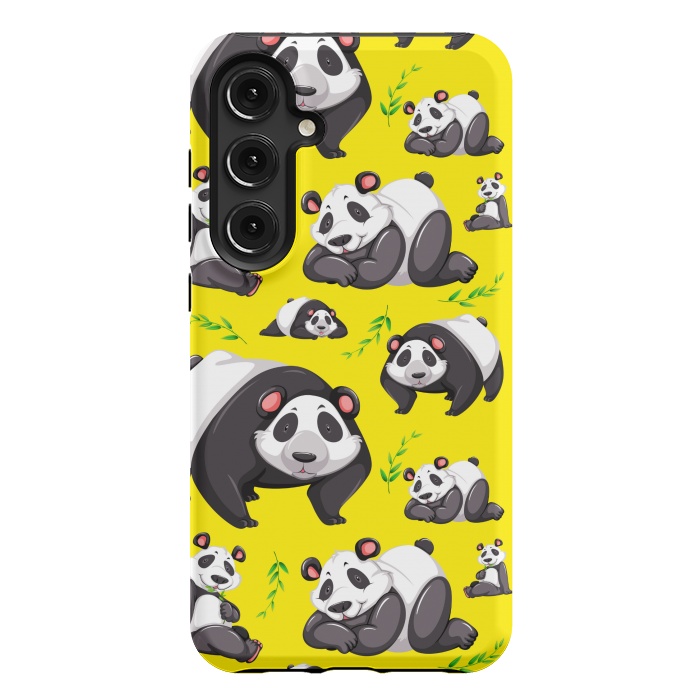 Galaxy S24 Plus StrongFit PANDA IS LOVE 3 by MALLIKA