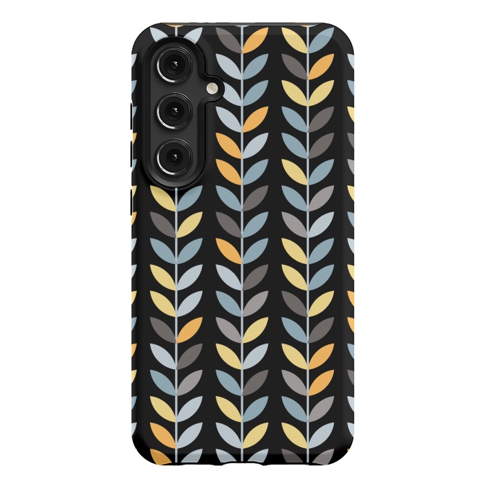 Galaxy S24 Plus StrongFit YELLOW LEAF PATTERN 2  by MALLIKA