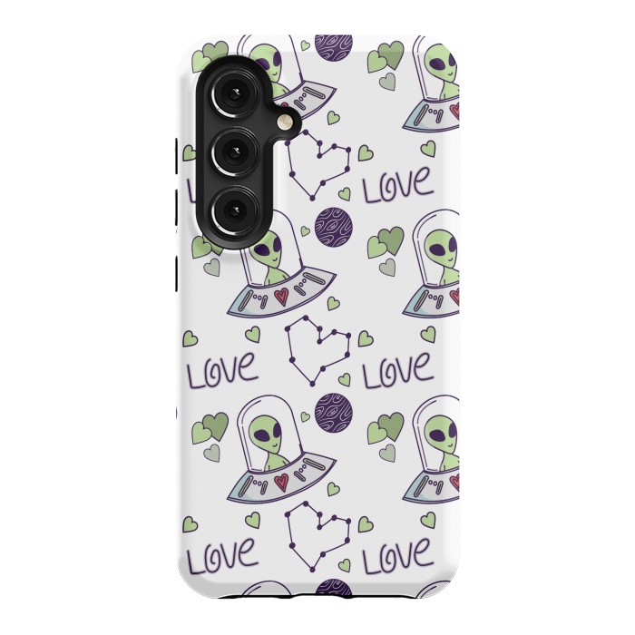 Galaxy S24 StrongFit cool space love by MALLIKA