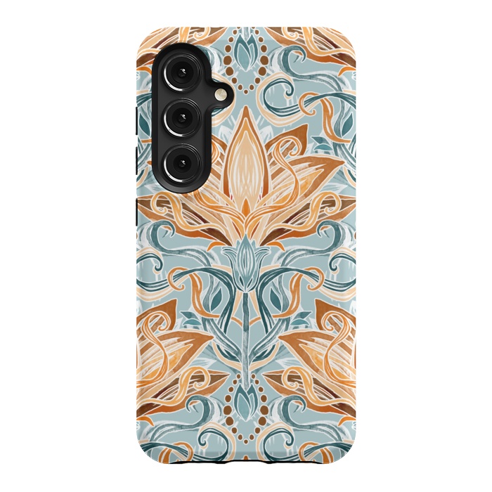 Galaxy S24 StrongFit Autumn Afternoon Art Nouveau  by Micklyn Le Feuvre
