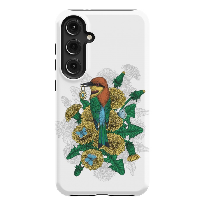 Galaxy S24 Plus StrongFit The bee eater with the golden pendant by Katerina Kirilova