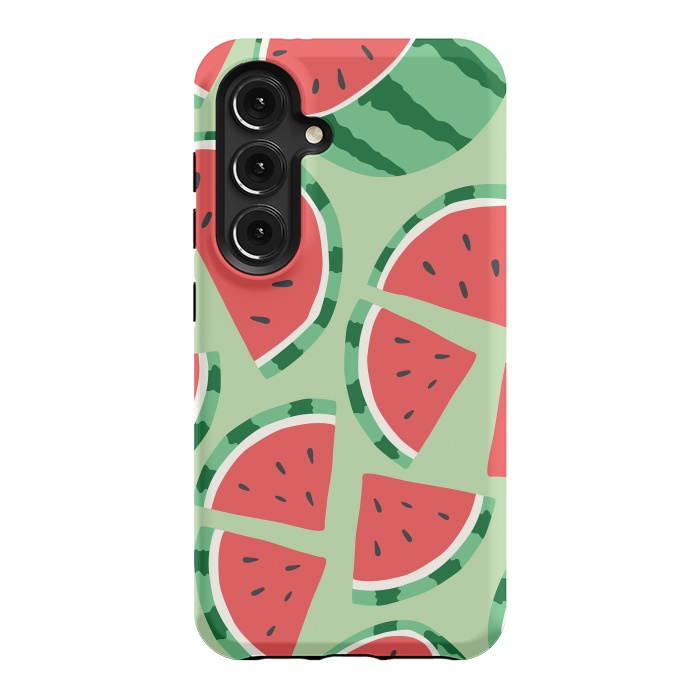Galaxy S24 StrongFit Watermelon pattern 01 by Jelena Obradovic