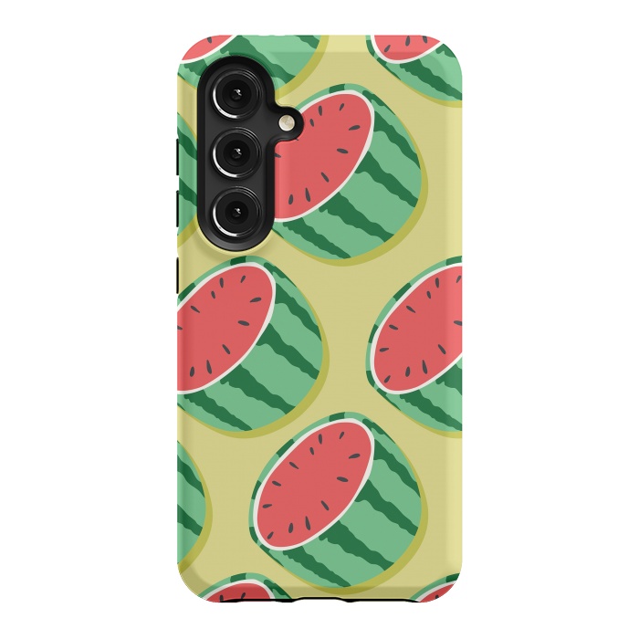 Galaxy S24 StrongFit Watermelon pattern 02 by Jelena Obradovic