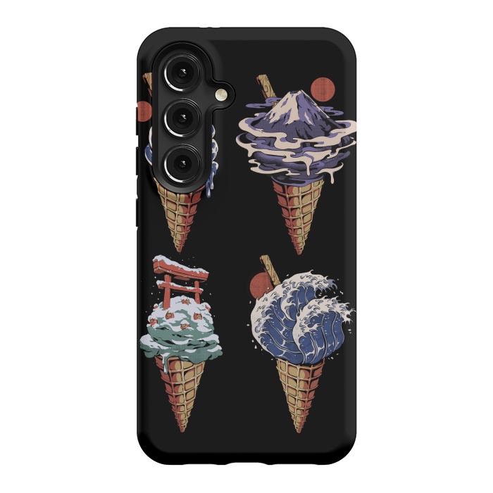 Galaxy S24 StrongFit Japanese Ice Creams by Ilustrata