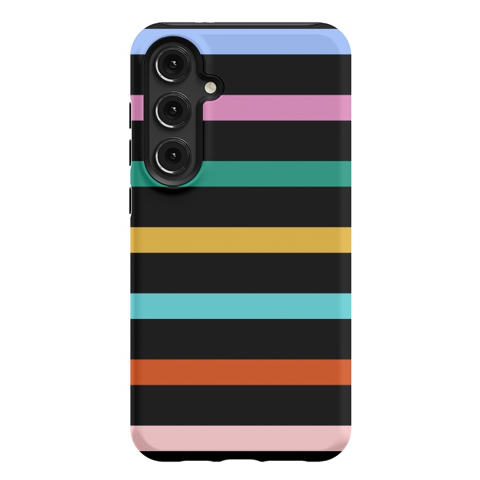 Galaxy S24 Plus StrongFit Colored Stripes by TMSarts