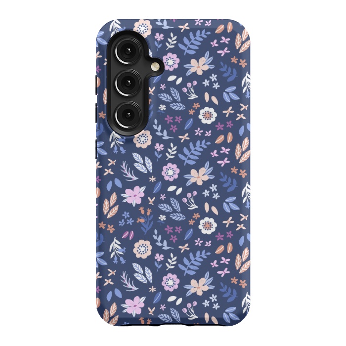 Galaxy S24 StrongFit City Floral by Tishya Oedit