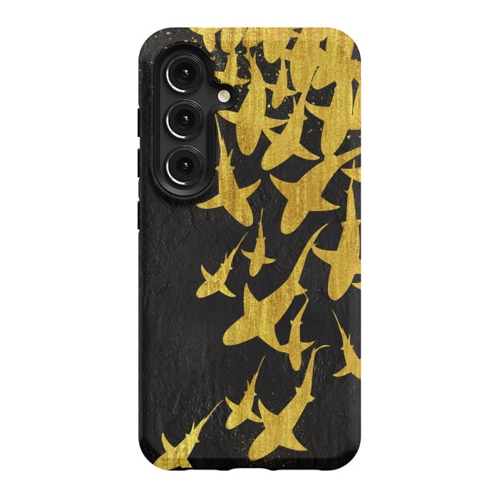 Galaxy S24 StrongFit Golden Sharks by Alberto