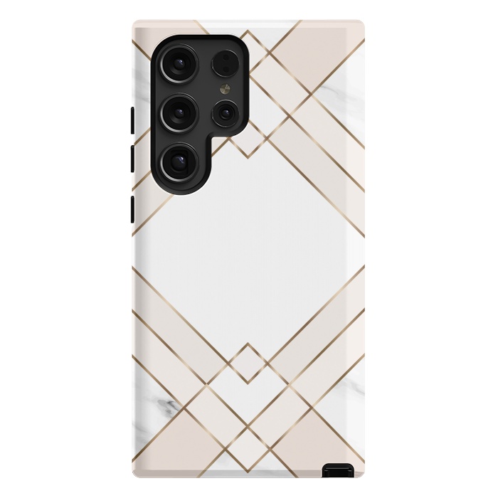 Galaxy S24 Ultra StrongFit Vector Marble I by ArtsCase