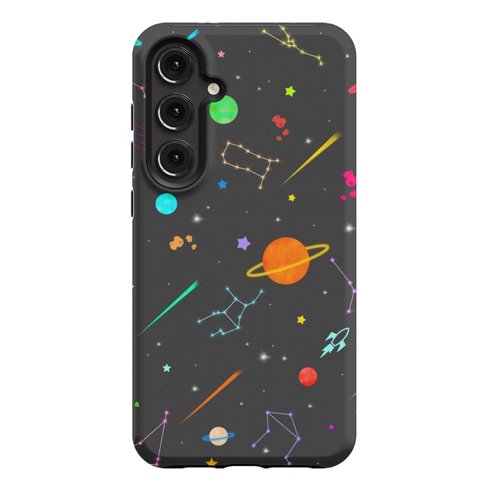 Galaxy S24 Plus StrongFit Aesthetic colorful space by Jms