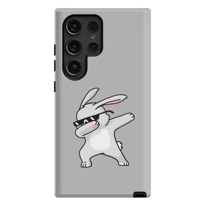 Galaxy S24 Ultra StrongFit Dabbing Easter Bunny by Vó Maria