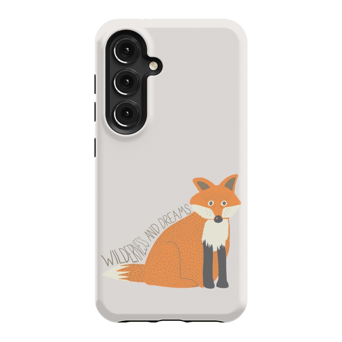 Galaxy S24 StrongFit Wilderness and Dreams Fox by Edith May