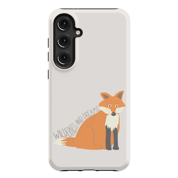 Galaxy S24 Plus StrongFit Wilderness and Dreams Fox by Edith May