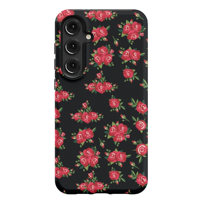 Galaxy S24 Plus StrongFit red pretty roses by MALLIKA