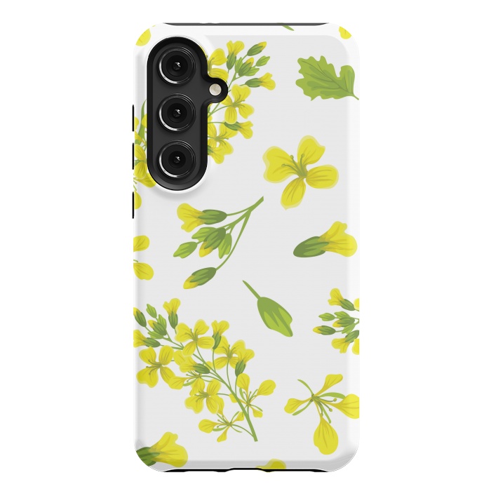 Galaxy S24 Plus StrongFit cute yellow flowers 2 by MALLIKA