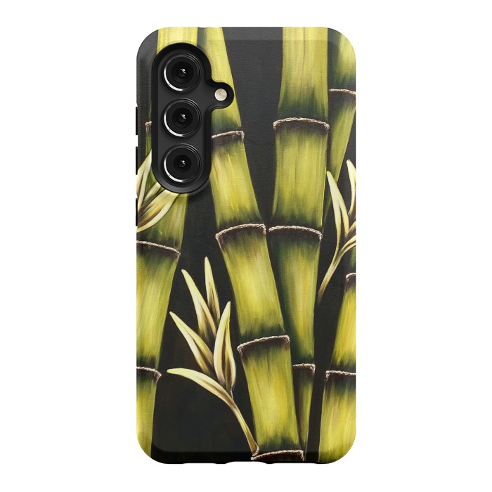 Galaxy S24 StrongFit Bamboo by Denise Cassidy Wood