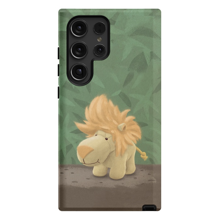Galaxy S24 Ultra StrongFit Cute lion by Laura Nagel