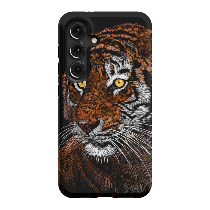 Galaxy S24 StrongFit Realistic Tiger by Alberto