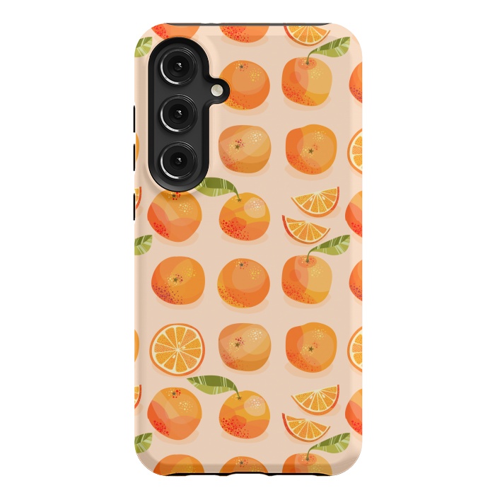 Galaxy S24 Plus StrongFit Oranges by Nic Squirrell