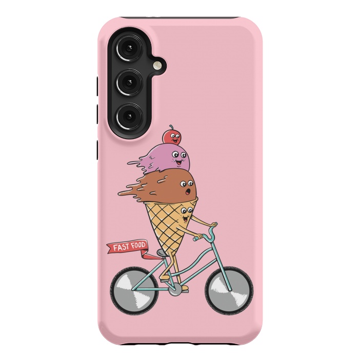 Galaxy S24 Plus StrongFit Ice cream fast food rose by Coffee Man