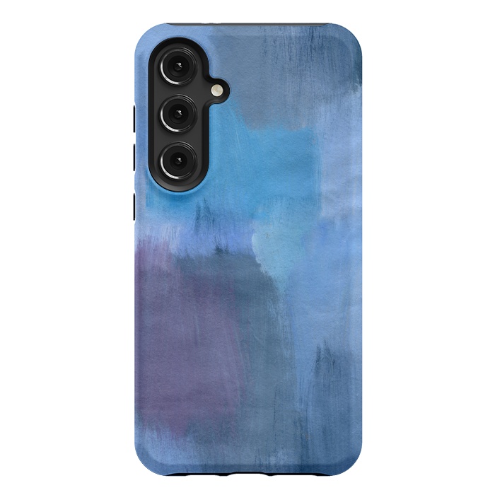 Galaxy S24 Plus StrongFit Blue Ocean Abstract Painting by Nic Squirrell
